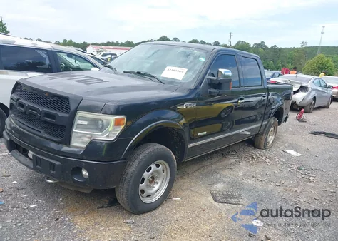 2013 Ford F-150 Platinum из США, поврежденный, VIN 1FTFW1ET7DFA34182